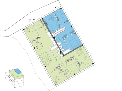 Grundri&szlig; 3. OG